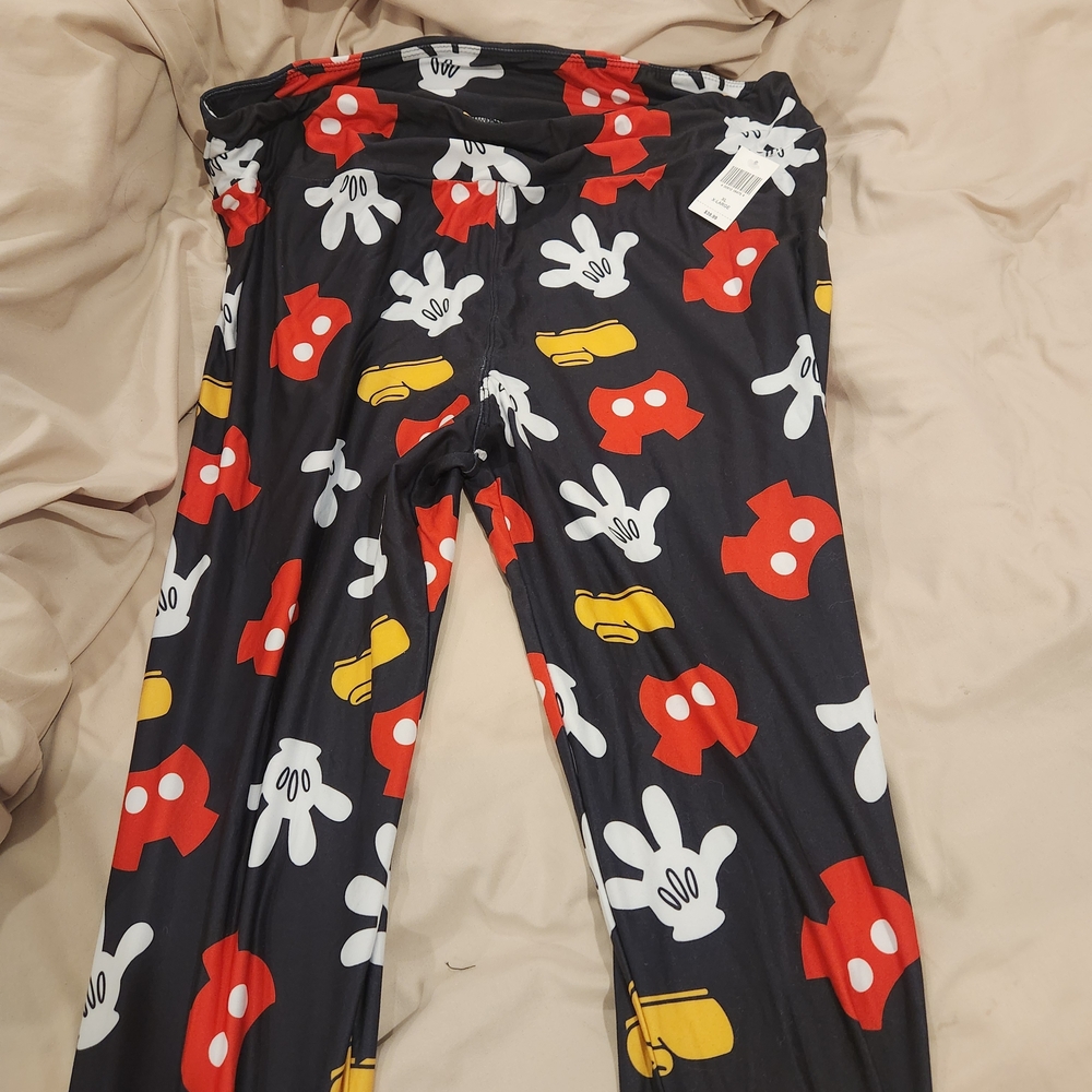 Disneyland Disney Mickey Mouse Print Leggings